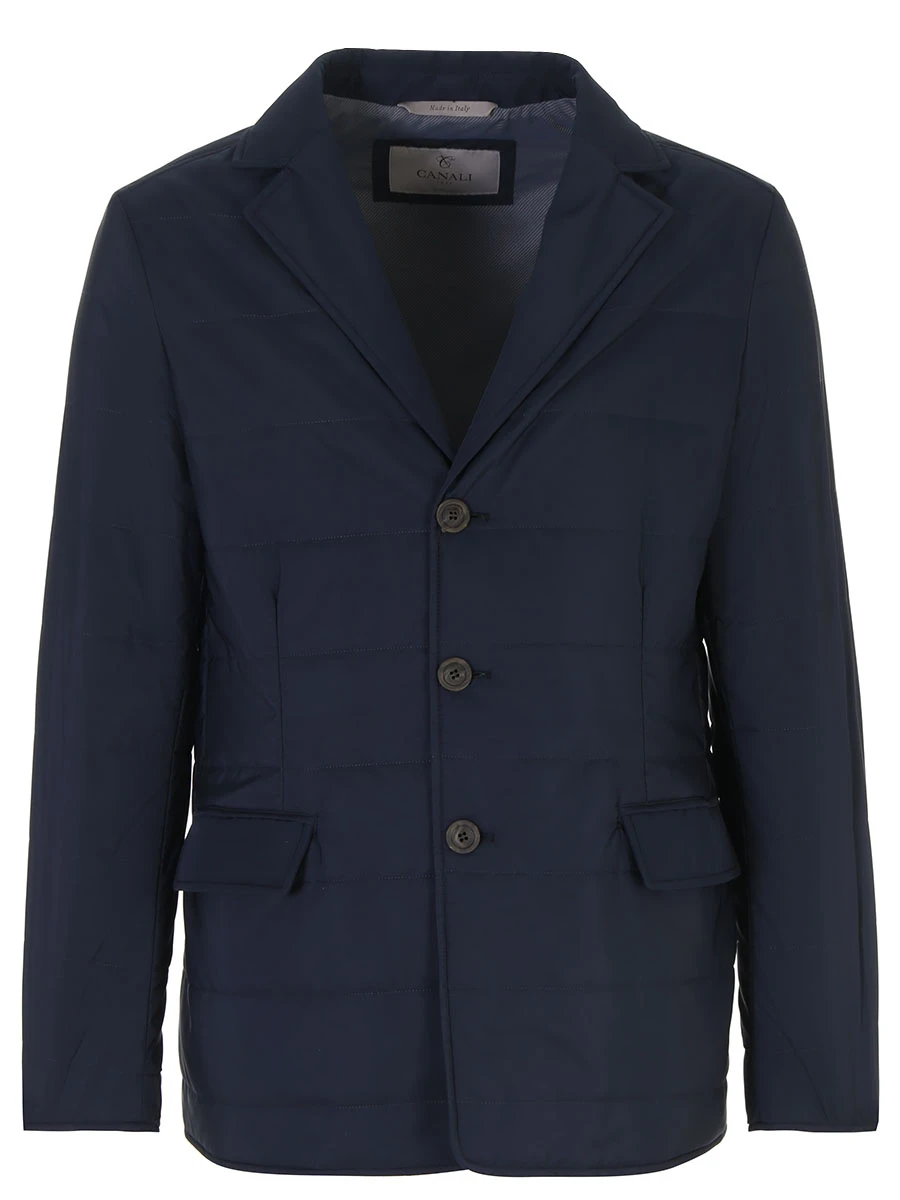 Куртка стеганая CANALI SG01121/305/O30392 Темно- Синий 