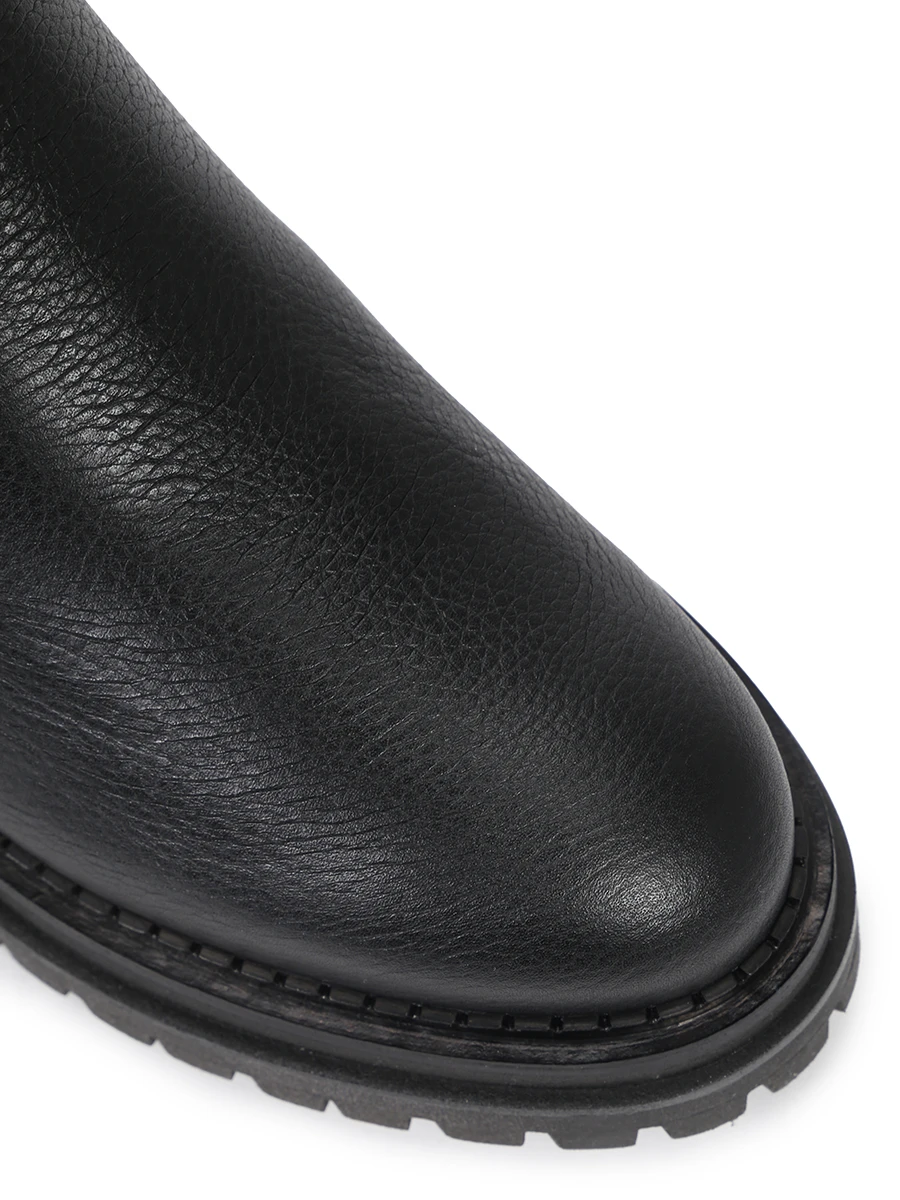 Челси кожаные на меху SR Joan SERGIO ROSSI A92560-MVIR14-1000-470, размер 37.5, цвет черный - фото 5