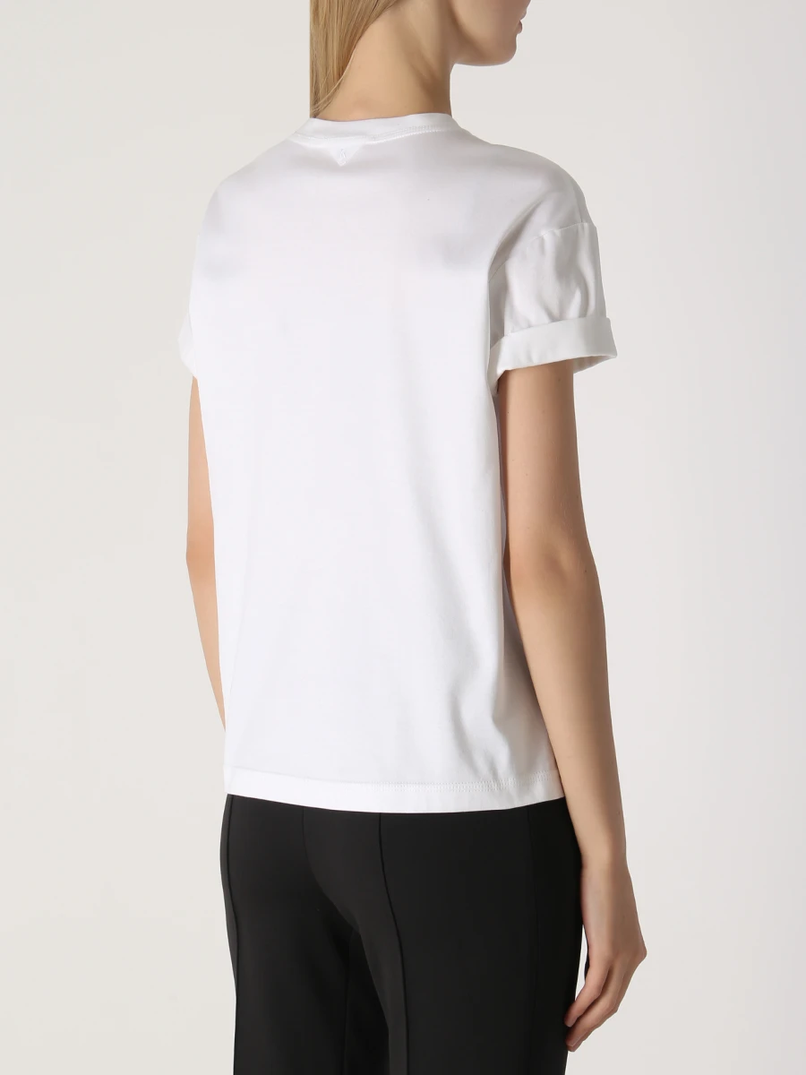 Футболка хлопковая KITON D55426 H0805101 Белый  Фото 3
