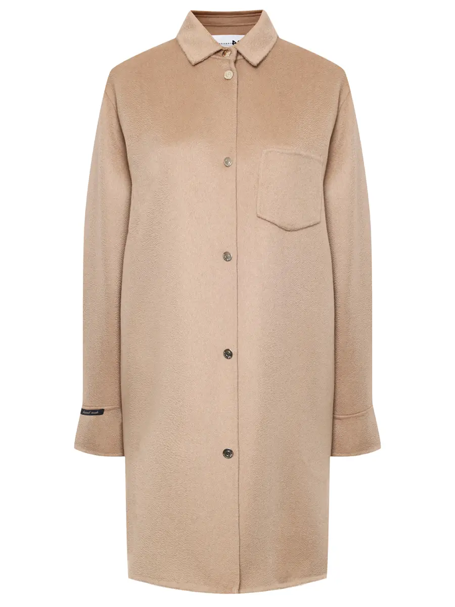 Пальто кашемировое MANZONI 24 22M1089 WS1 Бежевый 