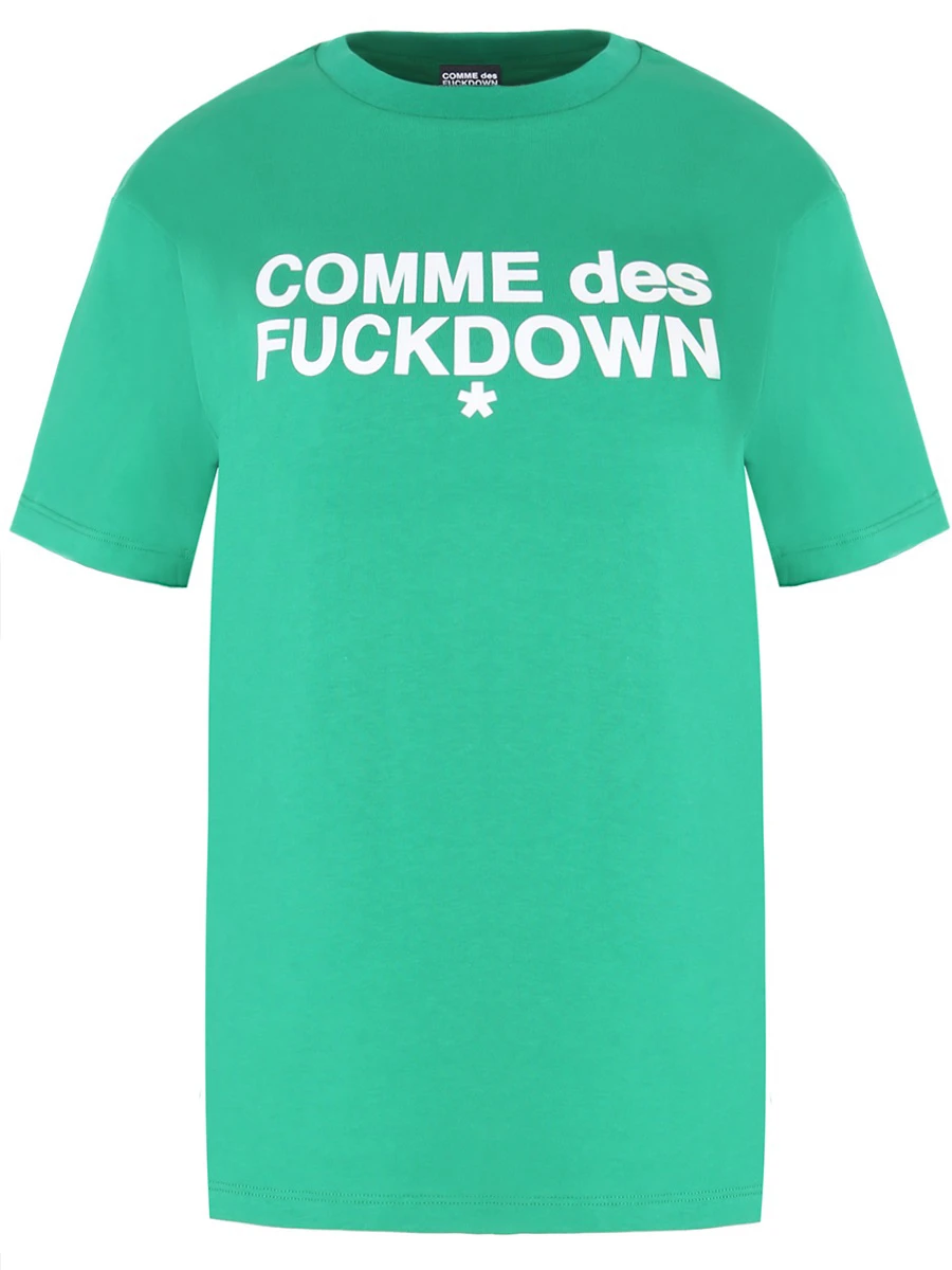 

Футболка хлопковая, Зеленый, CDFD2098 VERDE