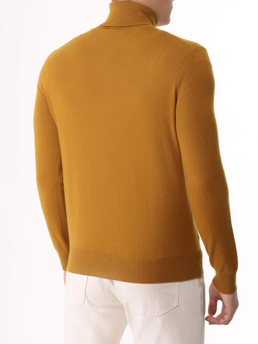 Водолазка кашемировая LORO PIANA FAB7516 2987 Желтый  Фото 3