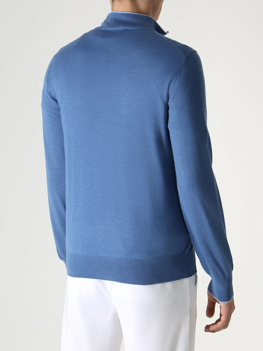 Джемпер кашемировый FIORONI CASHMERE MK00JAC6 F-055 J13 Синий  Фото 3