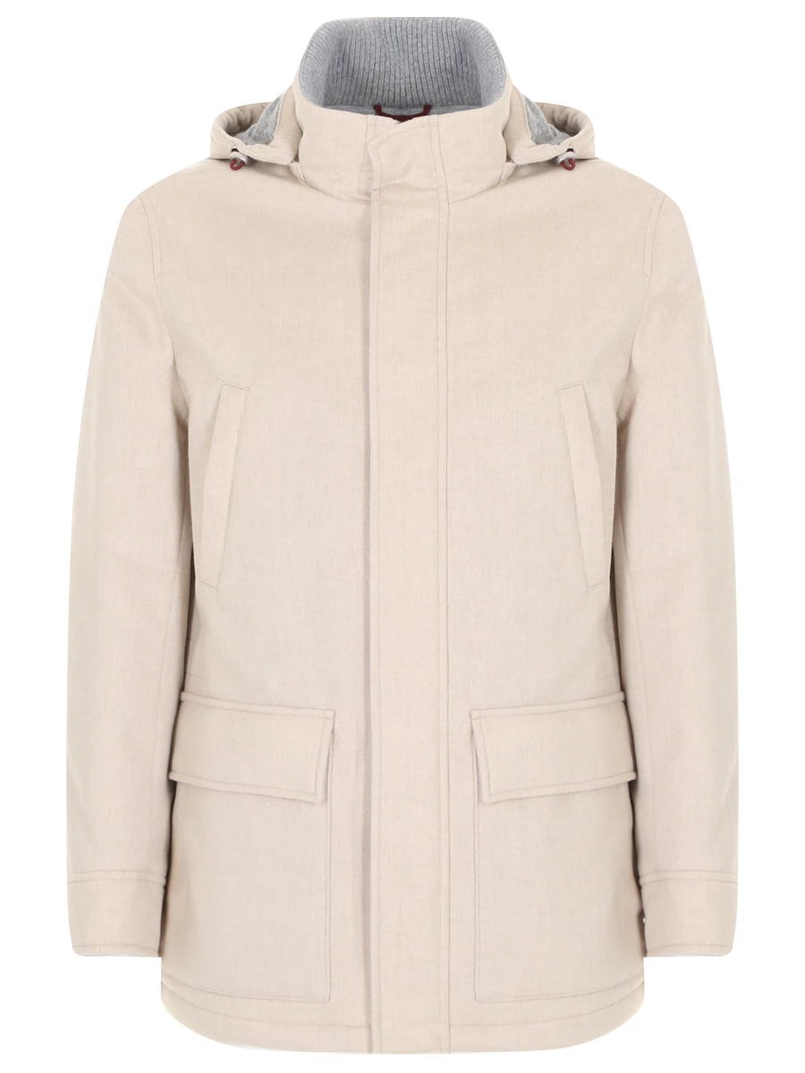 Куртка кашемировая BRUNELLO CUCINELLI MM4006400 CA527 Бежевый 