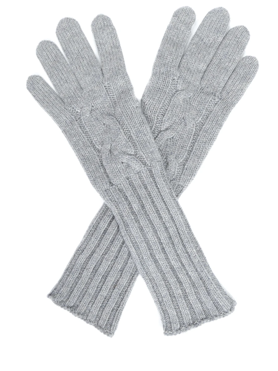 Перчатки кашемировые LORO PIANA FAI8570 M570, размер M, цвет серый - фото 1
