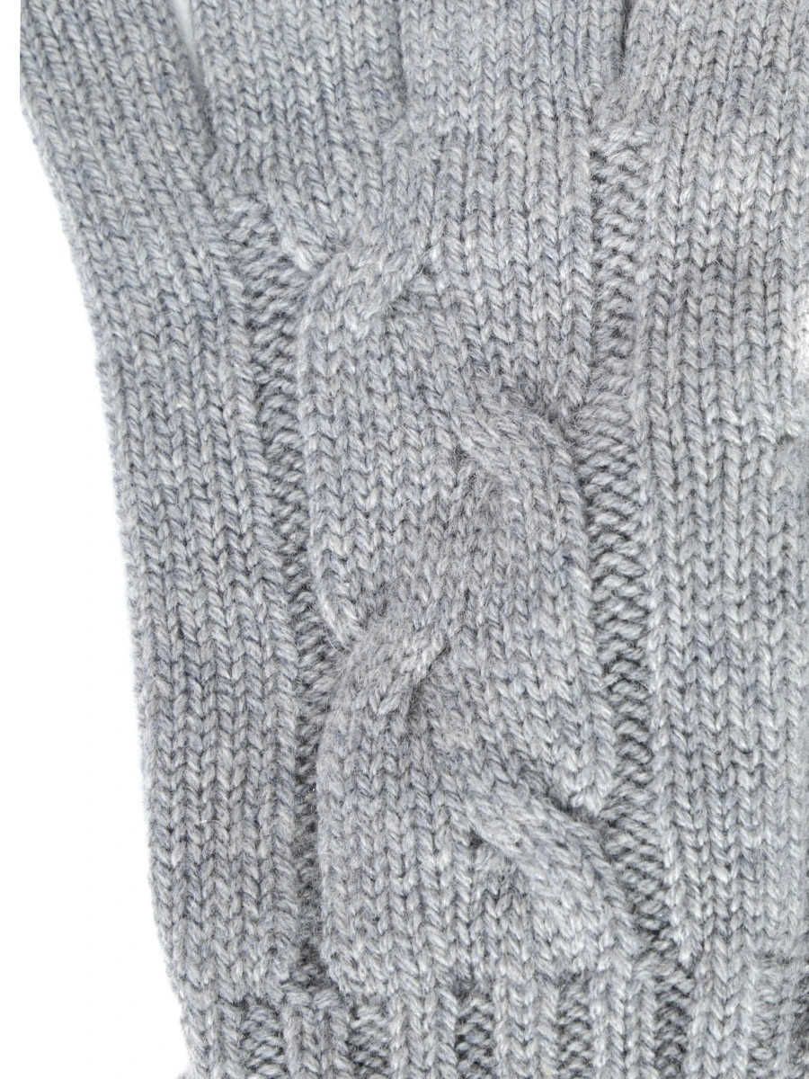 Перчатки кашемировые LORO PIANA FAI8570 M570, размер M, цвет серый - фото 3