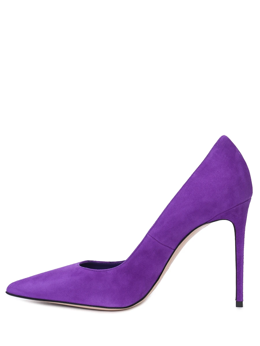 Туфли замшевые Eva LE SILLA 2101M090R1PP692 Фиолетовый  Фото 3