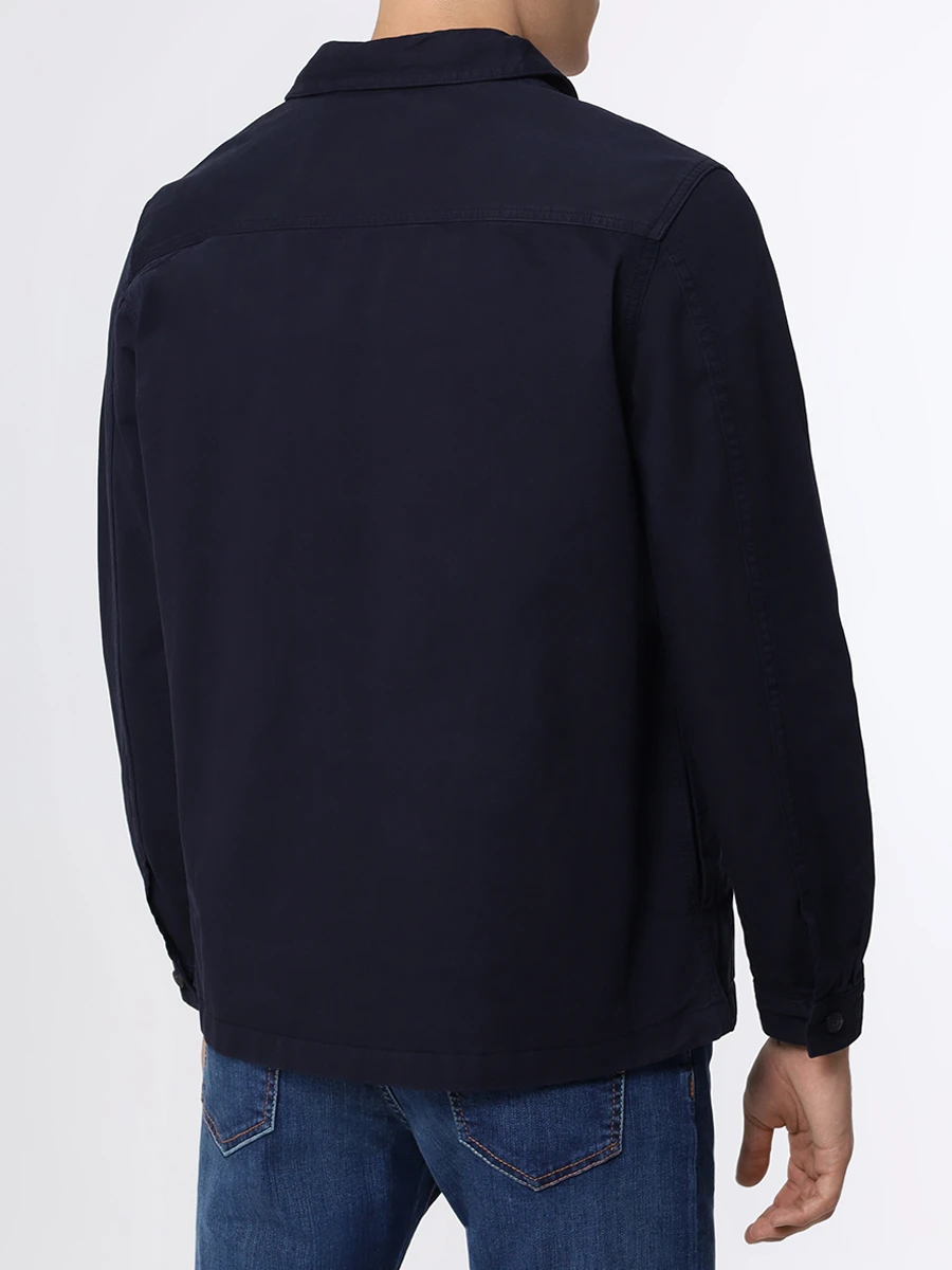 Рубашка Regular Fit хлопковая HUGO 50496130/405, размер 50, цвет синий 50496130/405 - фото 3