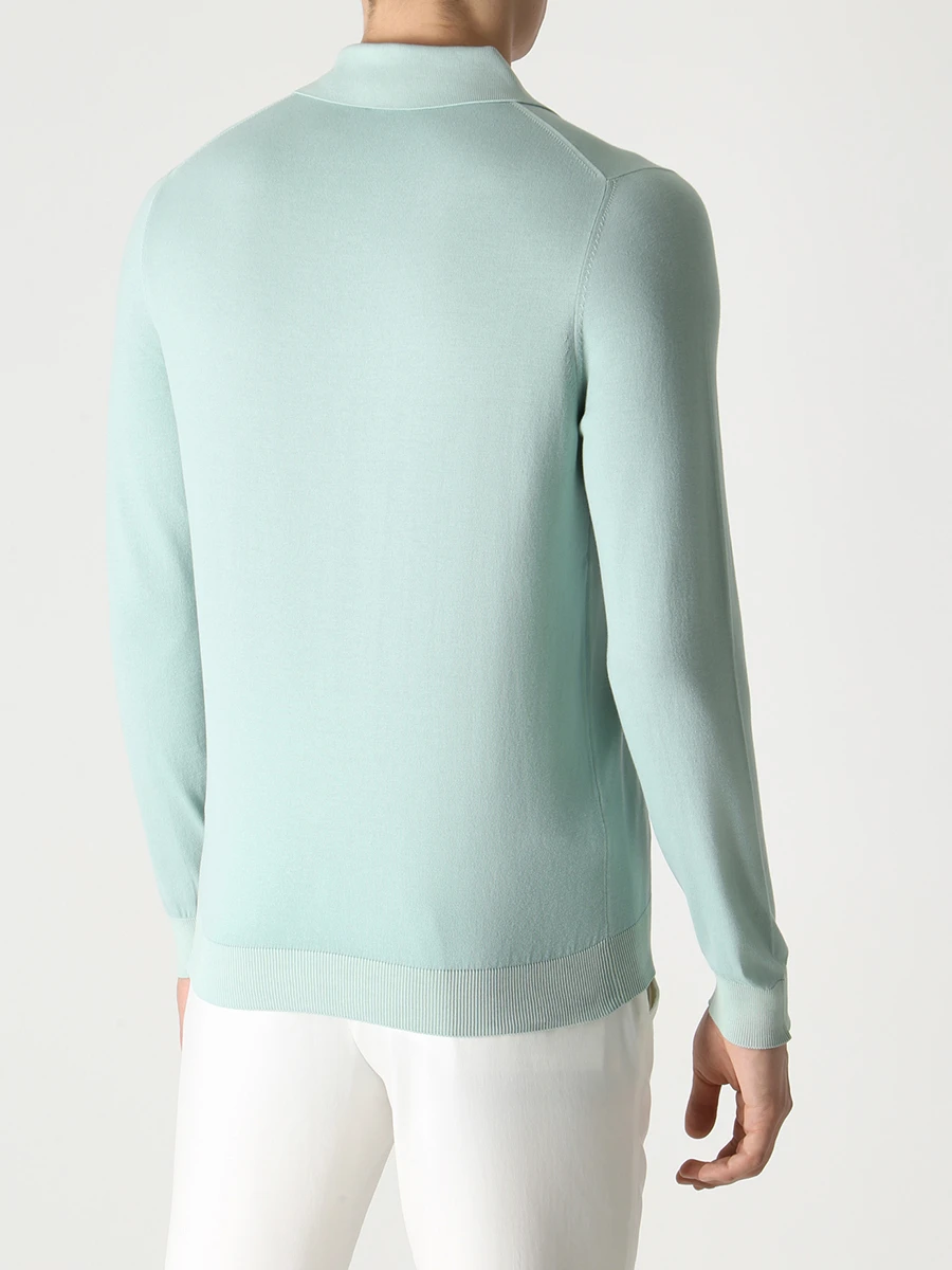 

Поло хлопковое, Зеленый, UXD088-F3L27 E3385