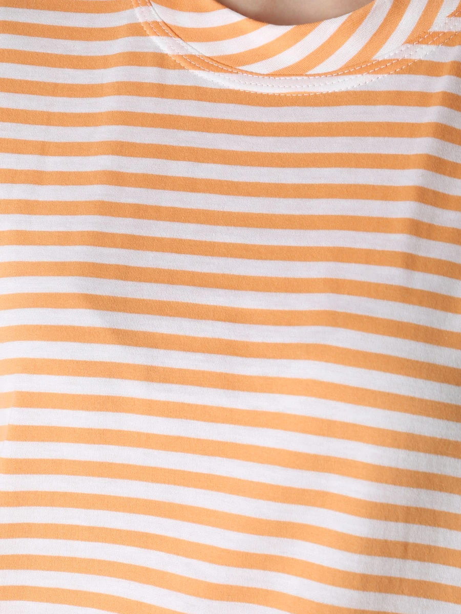 Футболка хлопковая KITON D53450K0983B01003 Полоска  Фото 5