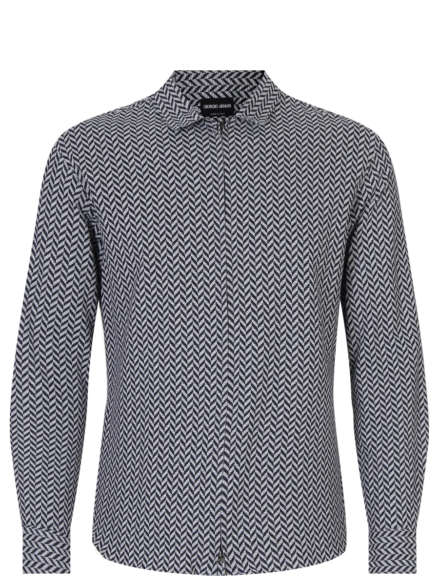 

Рубашка Slim Fit на молнии, Черный, 8WGCCZ5H FBWF