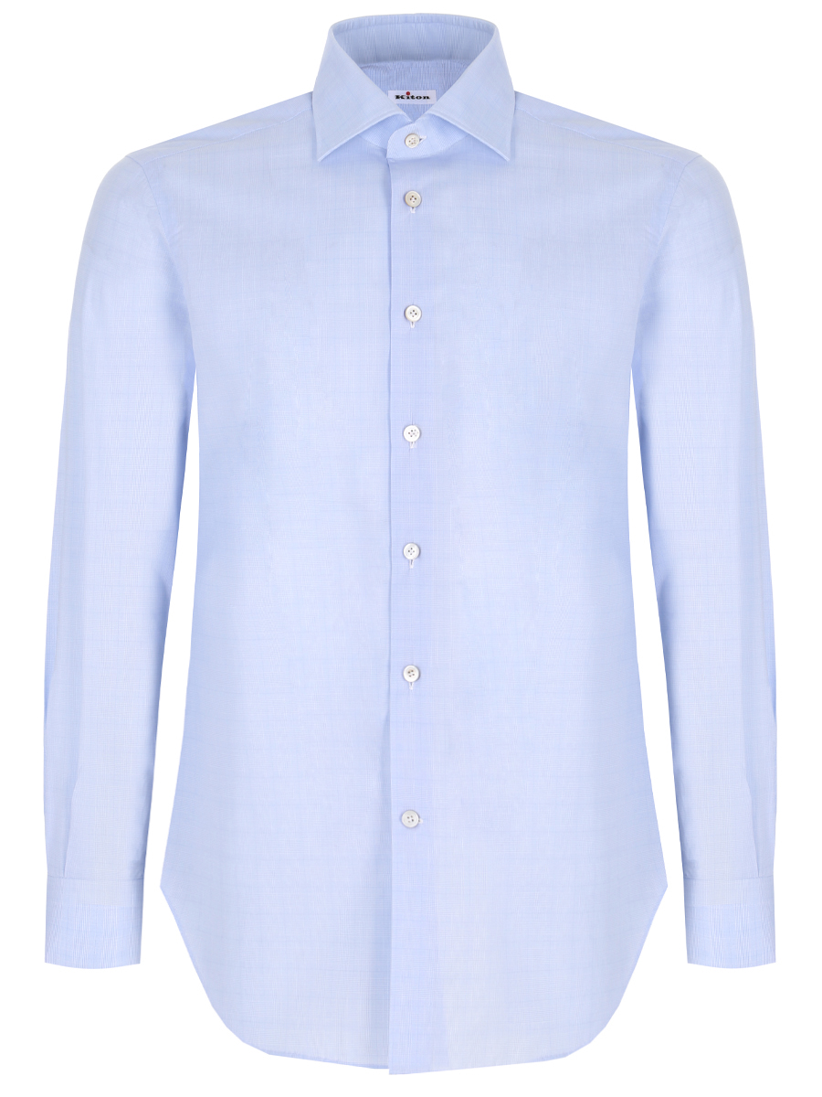 Рубашка Slim Fit хлопковая KITON