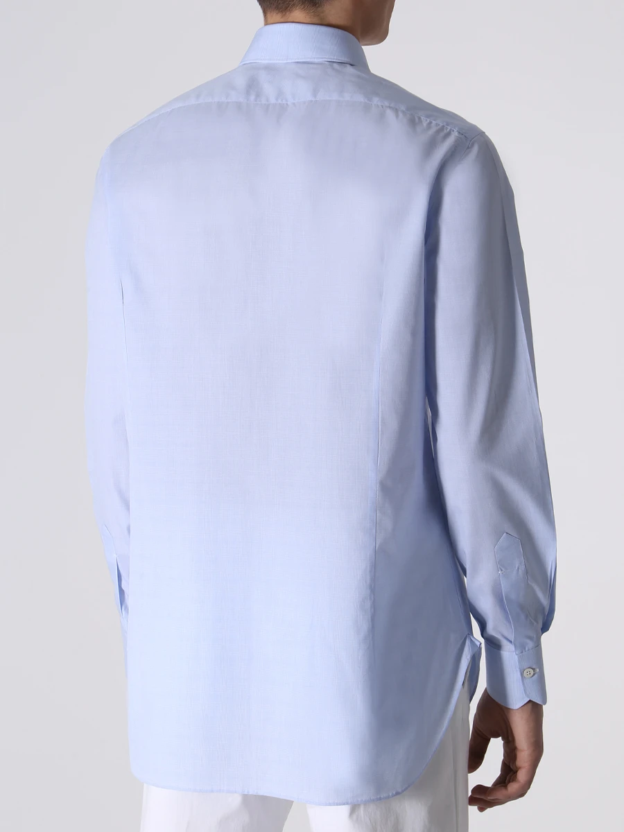 Рубашка Slim Fit хлопковая KITON UCCH0848022002, размер 60 - фото 3