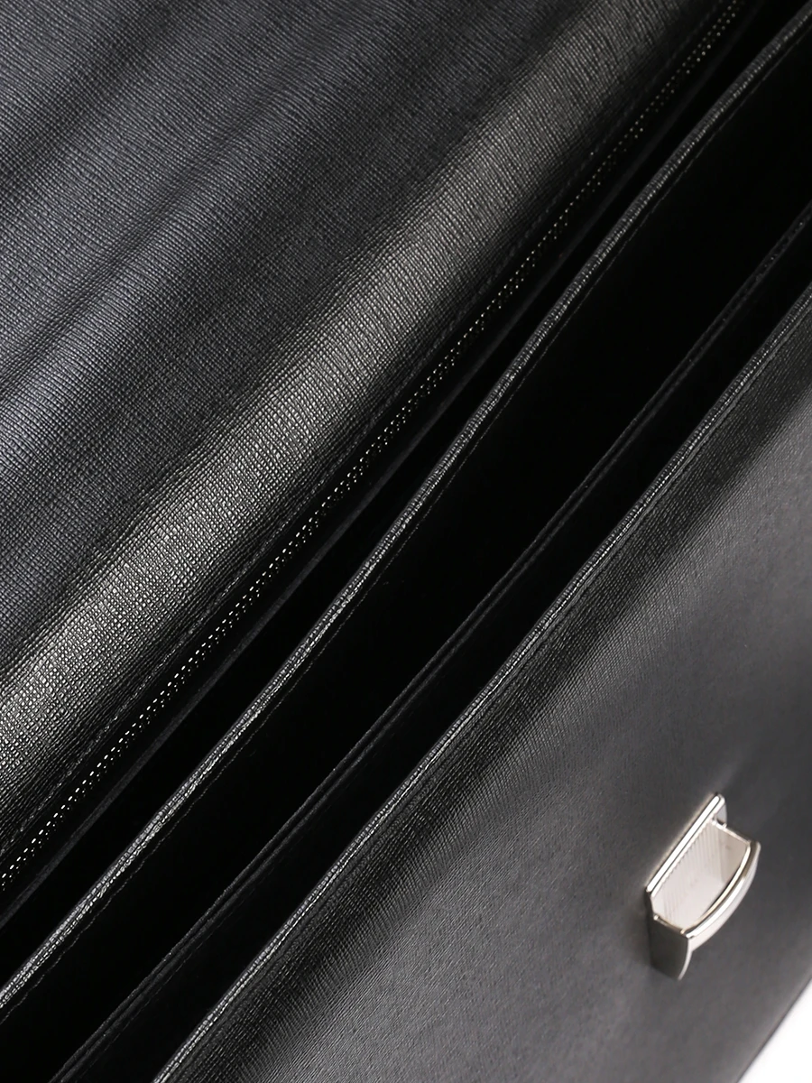 Портфель кожаный MORESCHI MC25MZV10A/0051000, размер Один размер, цвет черный MC25MZV10A/0051000 - фото 3