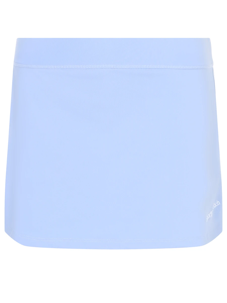 Юбка-шорты с логотипом SPORTY & RICH SK932HY, размер 40, цвет белый - фото 1