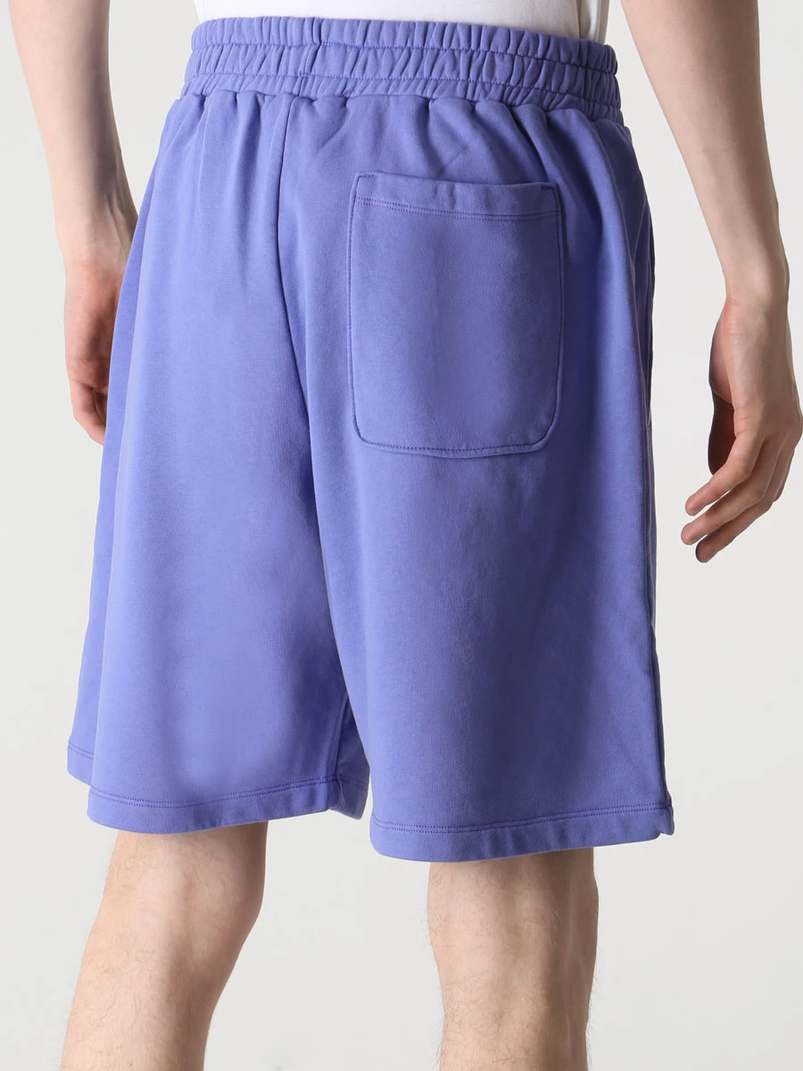 Шорты хлопковые COMME DES FUCKDOWN CDFU2426 PURPLE LAVANDA Сиреневый  Фото 3