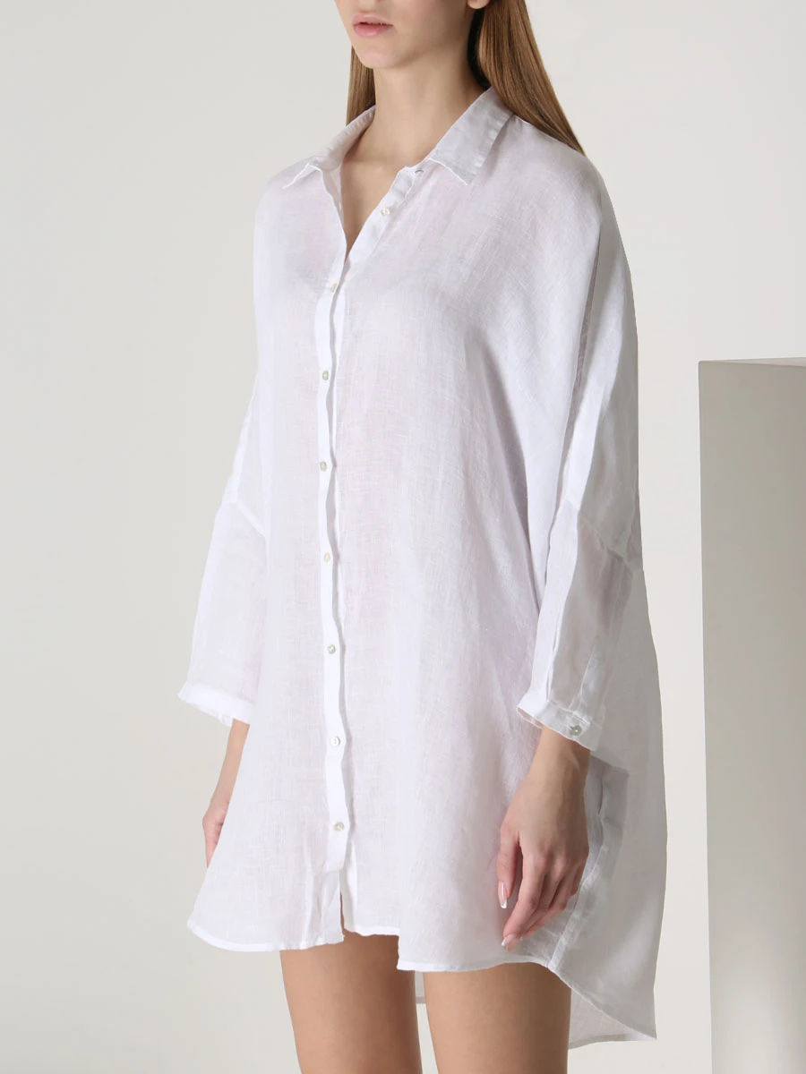 

Туника льняная, Белый, Y0W129000D703000 Y050