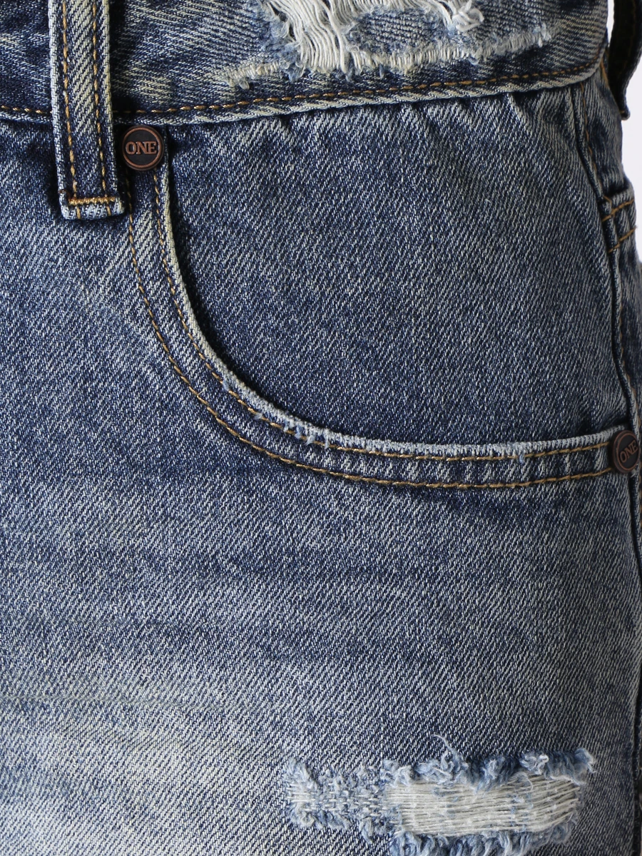Шорты джинсовые ONE X ONE TEASPOON 25237, размер 40 - фото 5