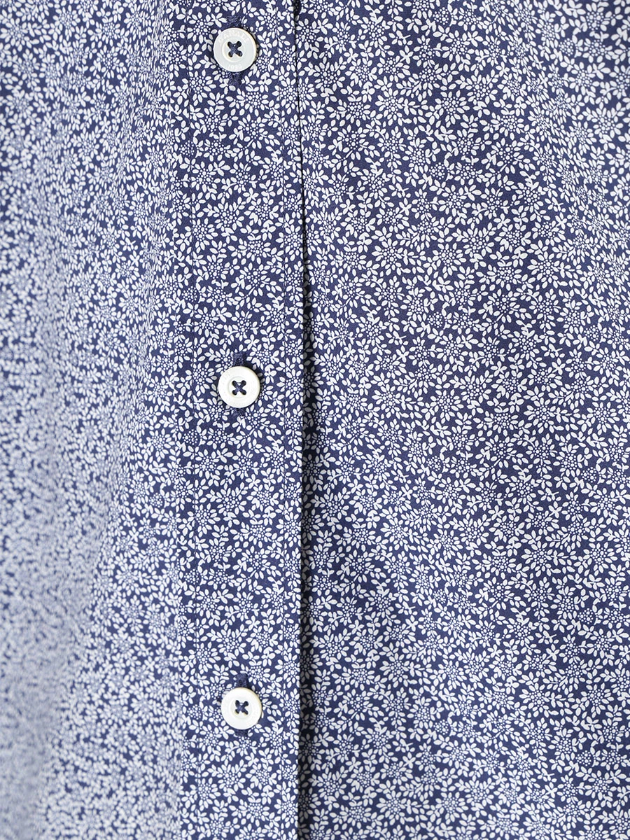 

Рубашка Slim Fit хлопковая, Синий, GL02895/302/CSL7006