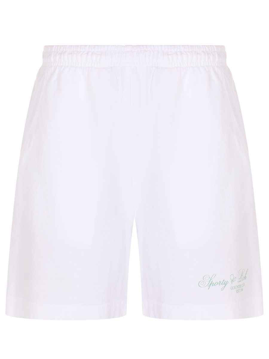 Шорты хлопковые SPORTY & RICH