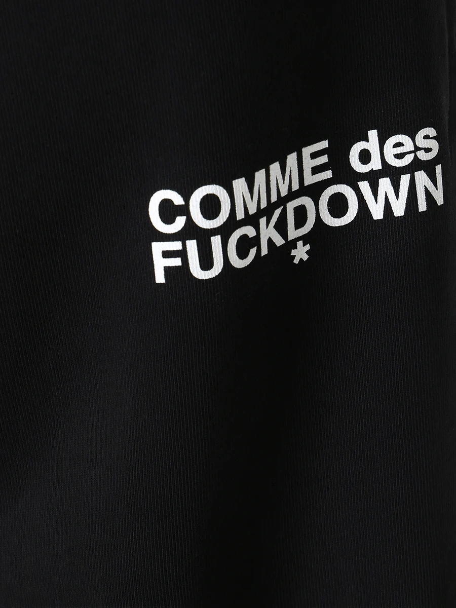 Брюки хлопковые COMME DES FUCKDOWN CDFU2112 NERO, размер 48, цвет черный - фото 5