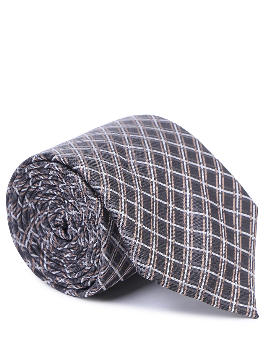 

Галстук шелковый с принтом, Принт, 50499479/001