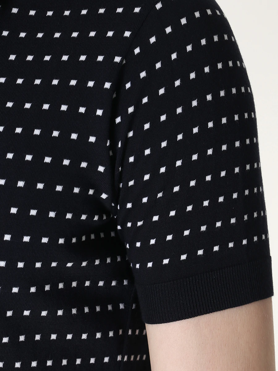 Поло хлопковое PAUL & SHARK 23411614/203 Синий  Фото 5