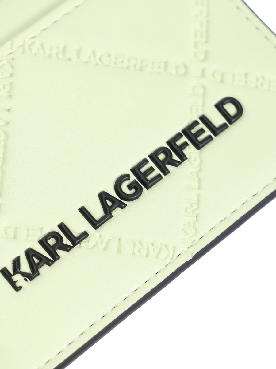 Кардхолдер с принтом KARL LAGERFELD 230W3250 629, размер Один размер - фото 3
