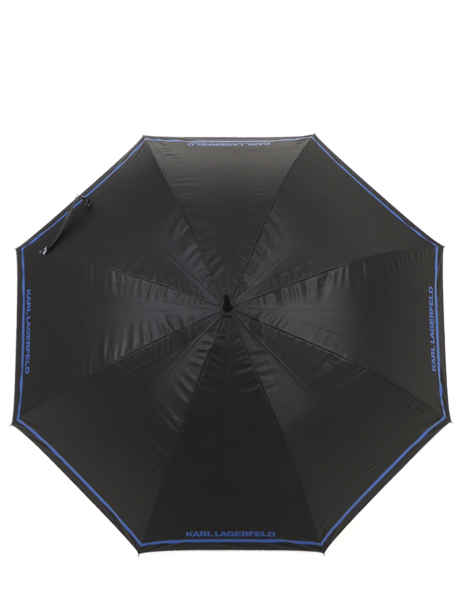 Зонт-трость с принтом KARL LAGERFELD 230W3889 999 Лого, размер Один размер