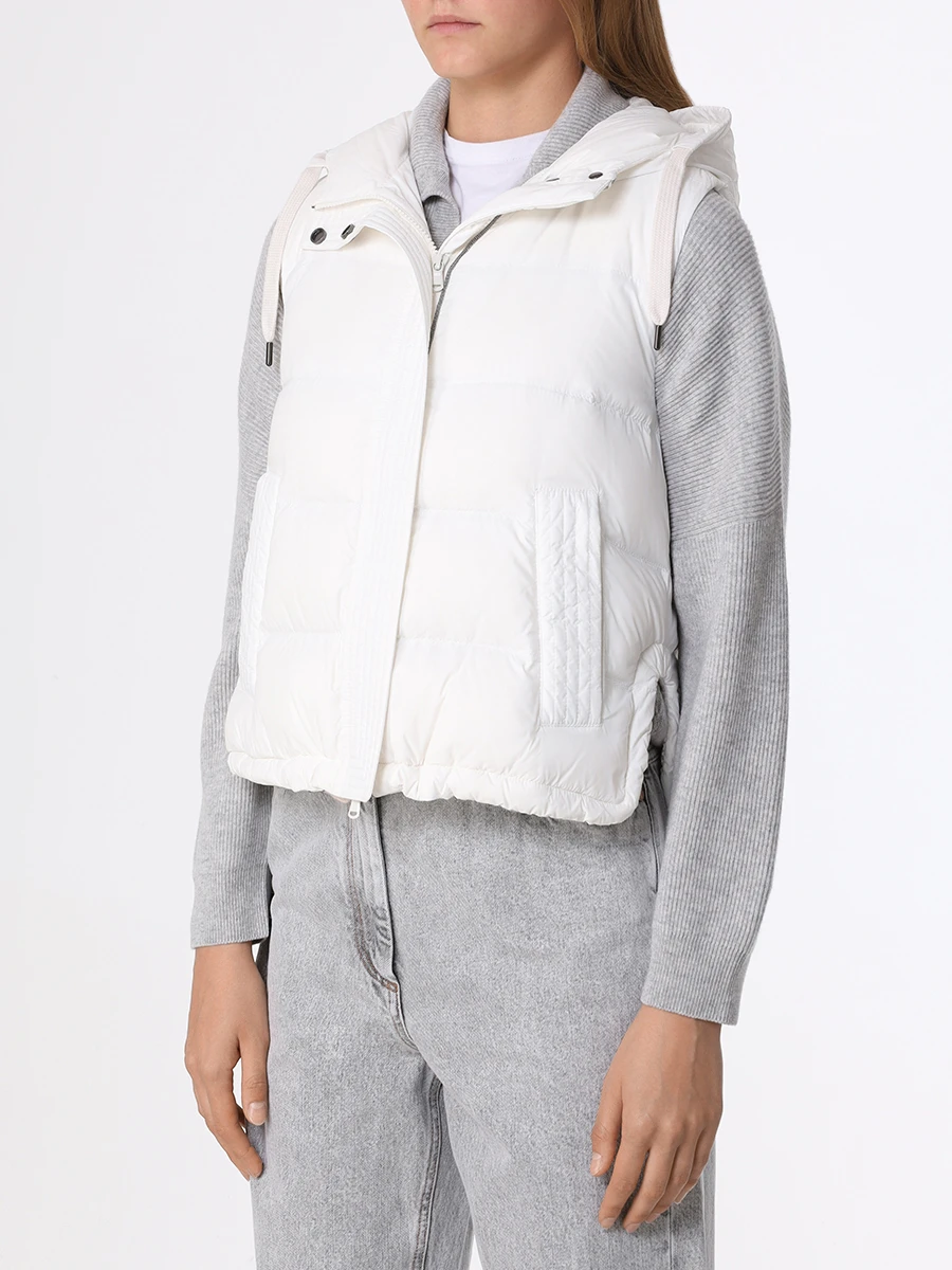 

Жилет стеганый, Белый, MR4052645P C2296