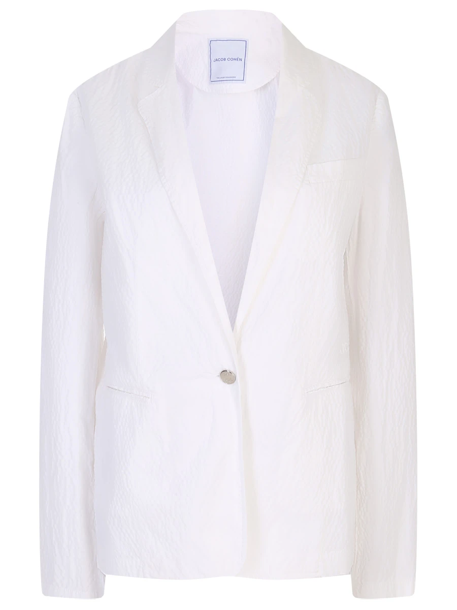 

Пиджак хлопковый, Белый, VI005 01 S4014 A00