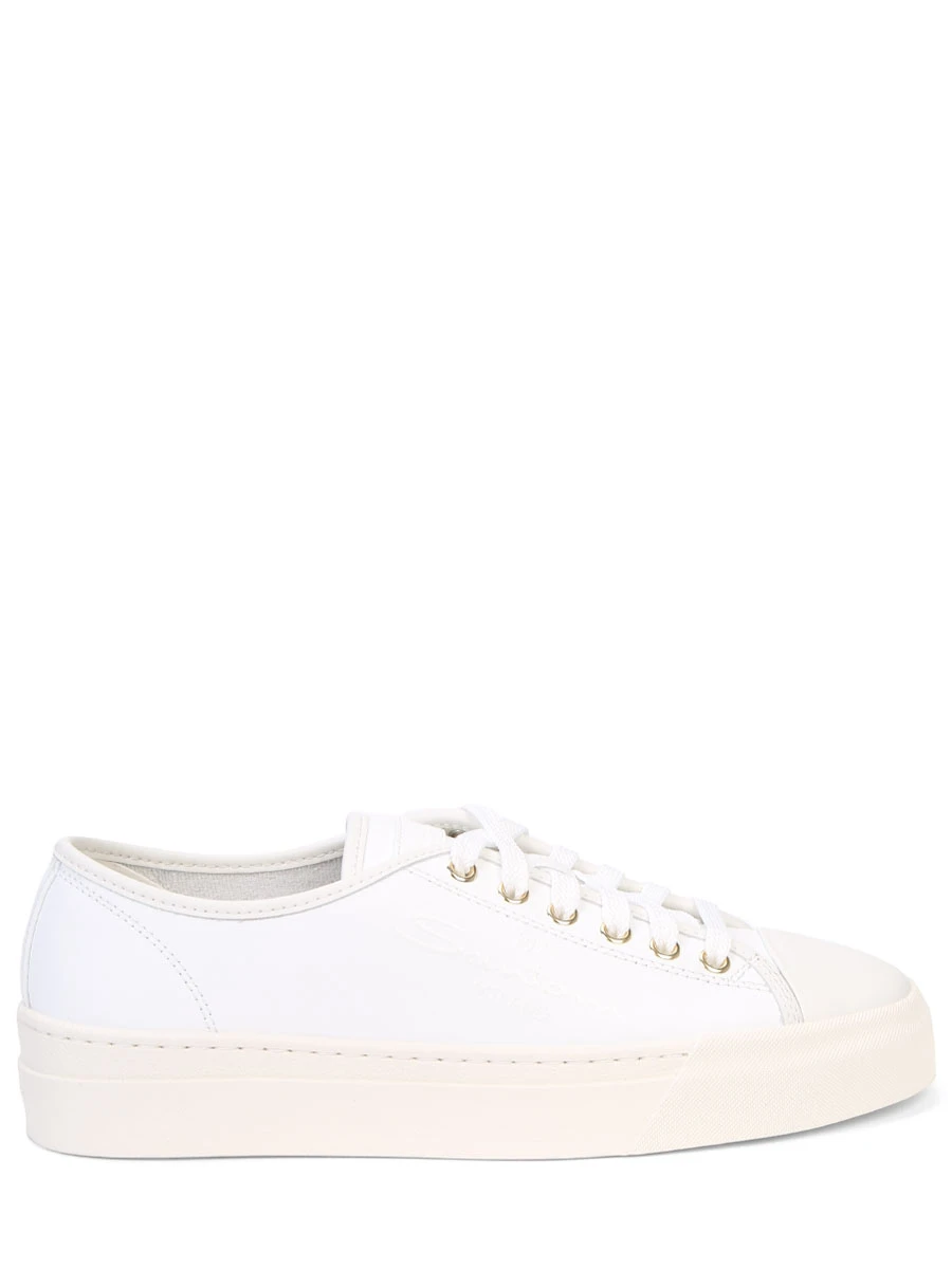 Кеды кожаные SANTONI WBGT61138PNNTIIBI50 Белый 