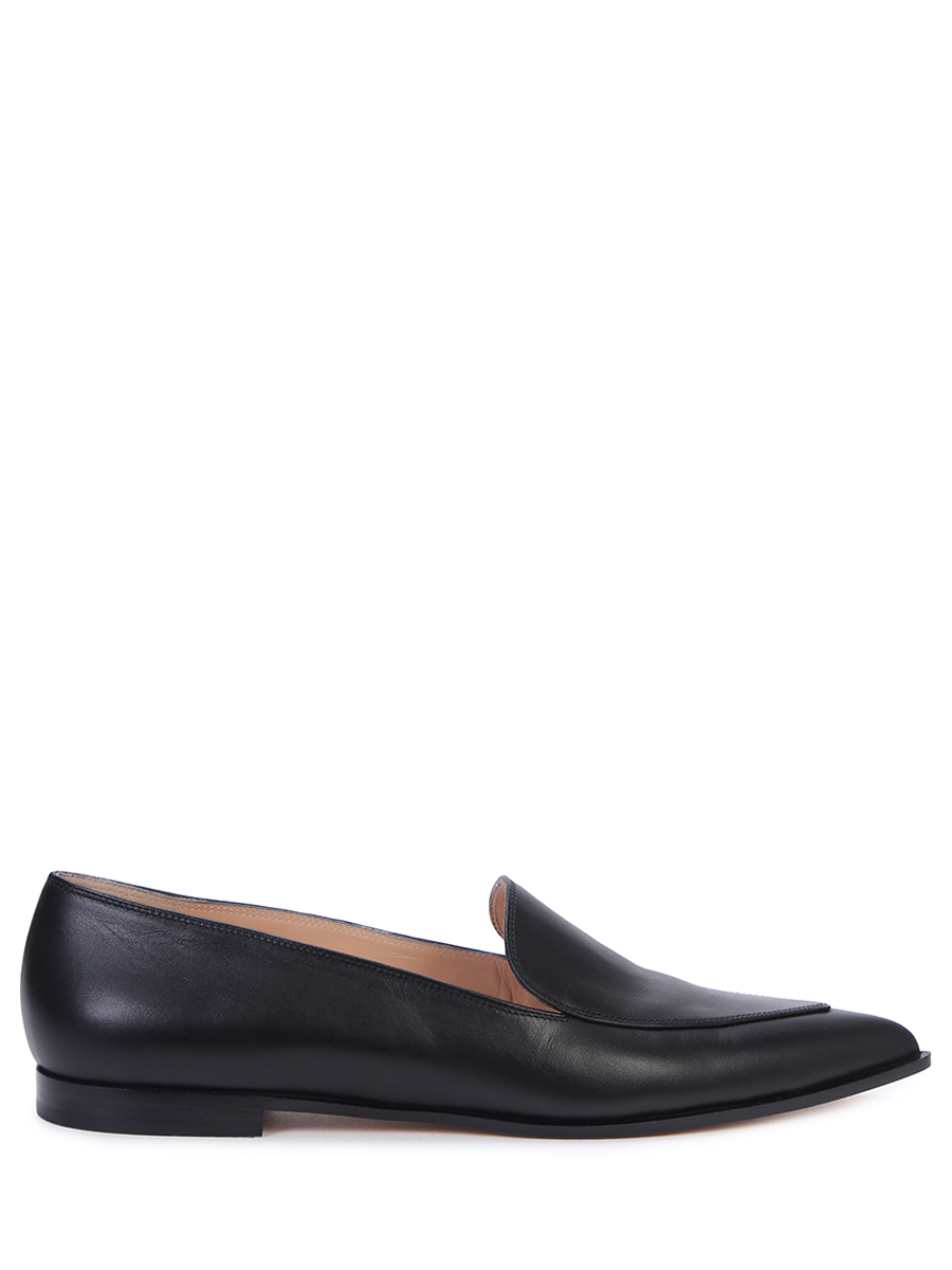 Лоферы кожаные GIANVITO ROSSI