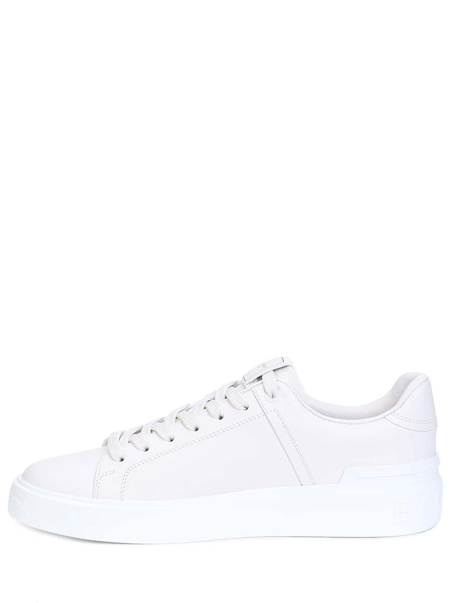Кеды B-Court  кожаные BALMAIN AM1VI288LVTR/0PA Белый  Фото 3