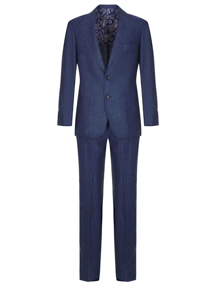 Костюм льняной STILE LATINO PL12302 B26 Синий 