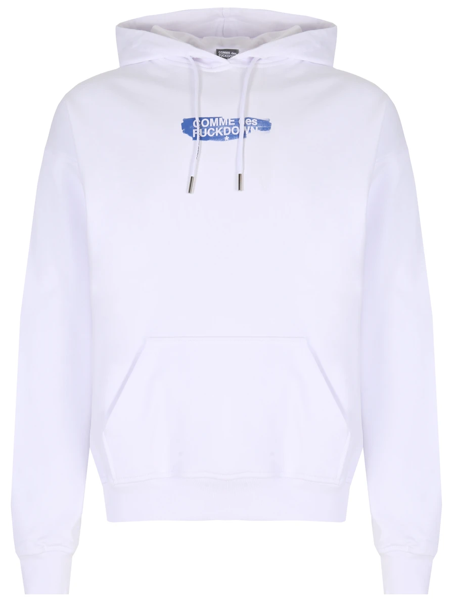 

Худи хлопковое, Белый, CDFU2171 BIANCO