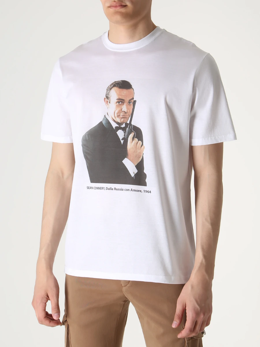 

Футболка хлопковая, Белый, TS01