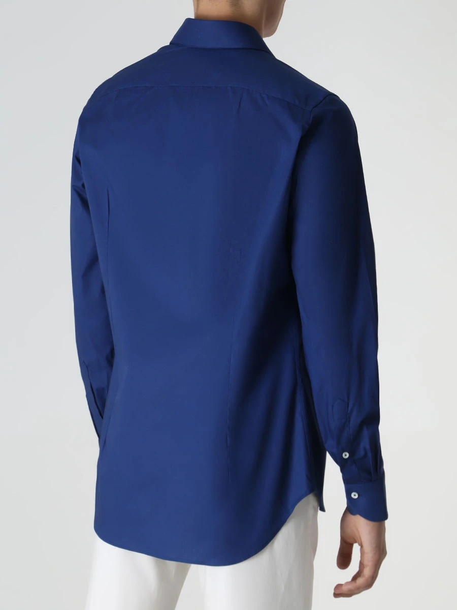 Рубашка Slim Fit хлопковая CANALI GD02832/301/X05 SF, размер 48, цвет голубой GD02832/301/X05 SF - фото 3