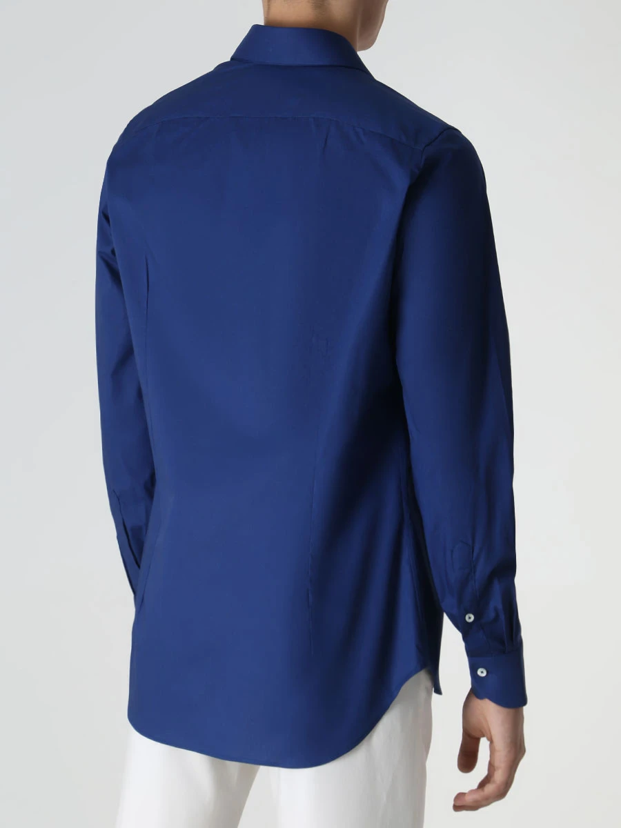 Рубашка Slim Fit хлопковая CANALI GD02832/301/X05 SF Синий  Фото 3