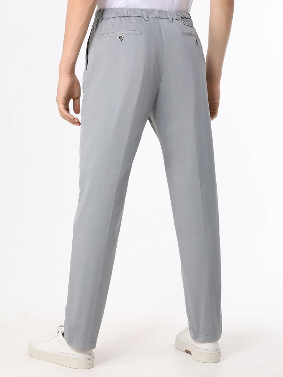 Брюки хлопковые KITON UFPPEJ0730B02009 Серый  Фото 3