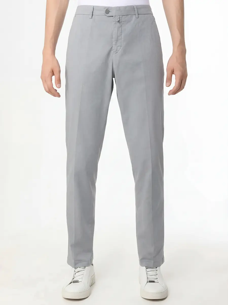 

Брюки хлопковые, Серый, UFPPEJ0730B02009