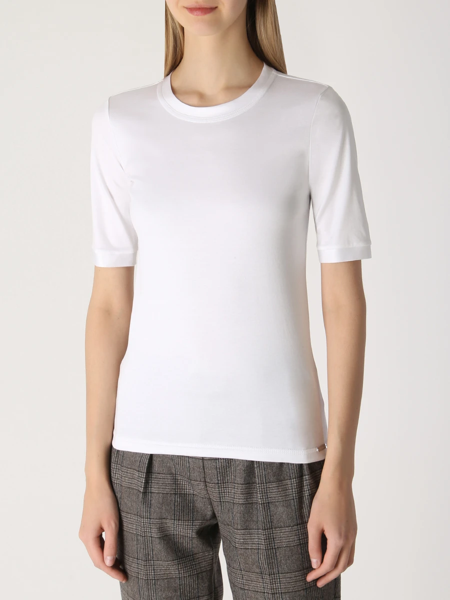 Футболка хлопковая KITON D55425 H0805101 Белый  Фото 4