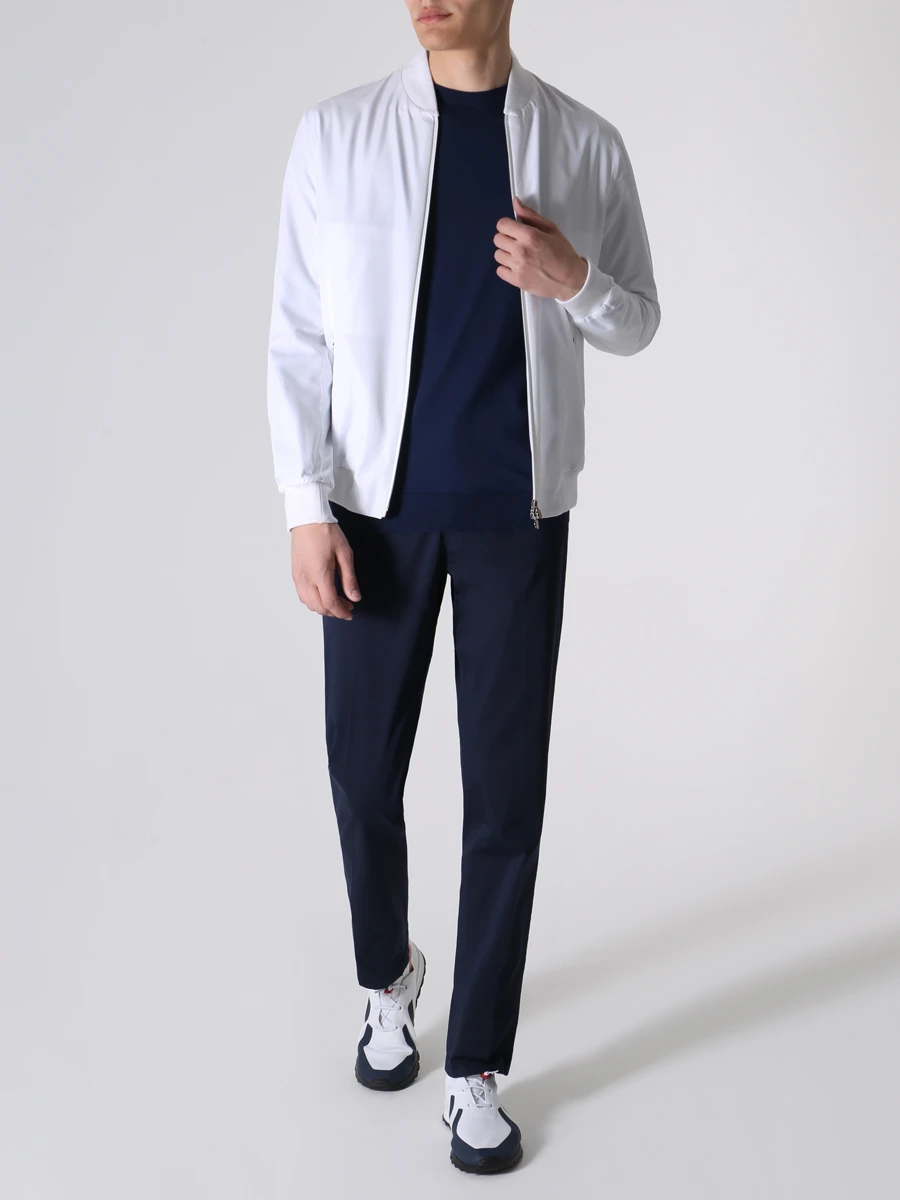 Джемпер хлопковый KITON UK31UE23K295001 Синий  Фото 2