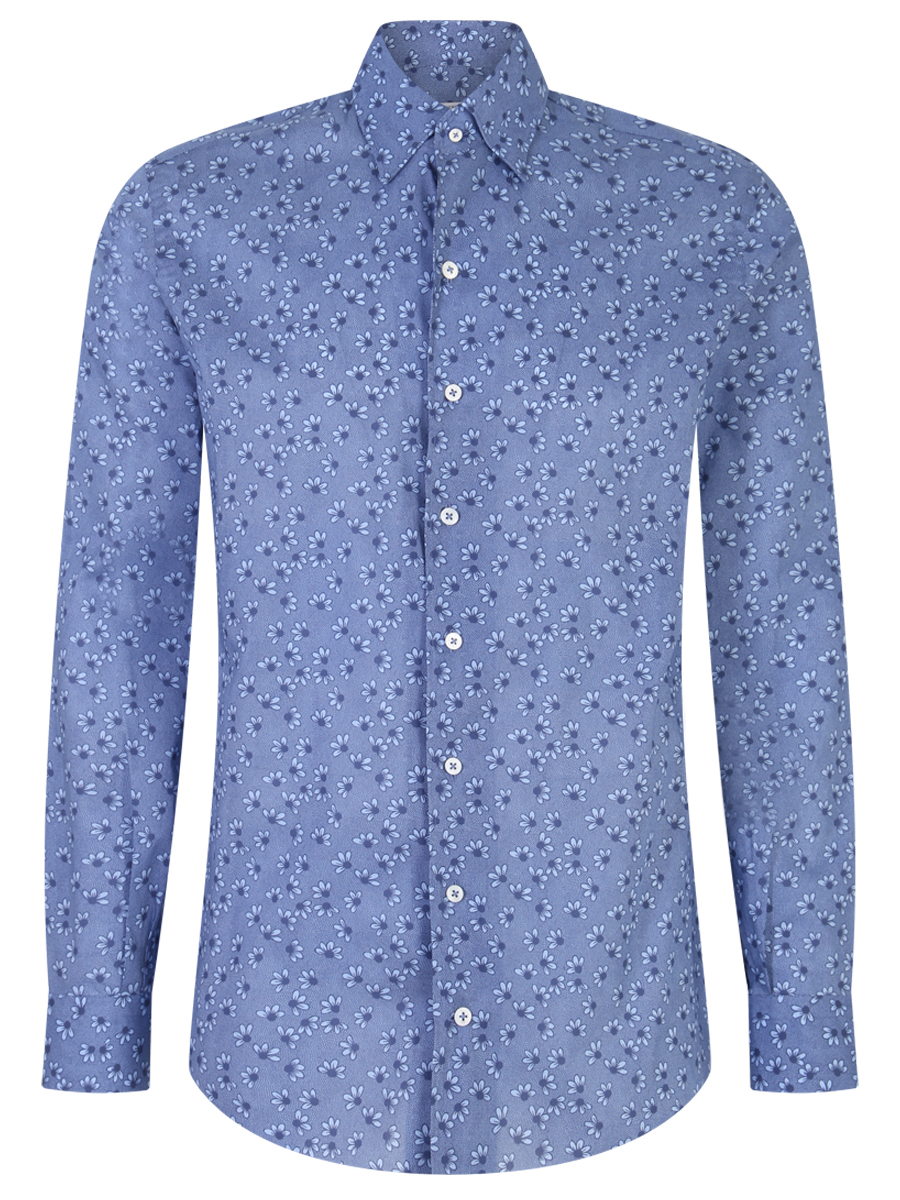 Рубашка Slim Fit хлопковая ROBERTO RICETTI