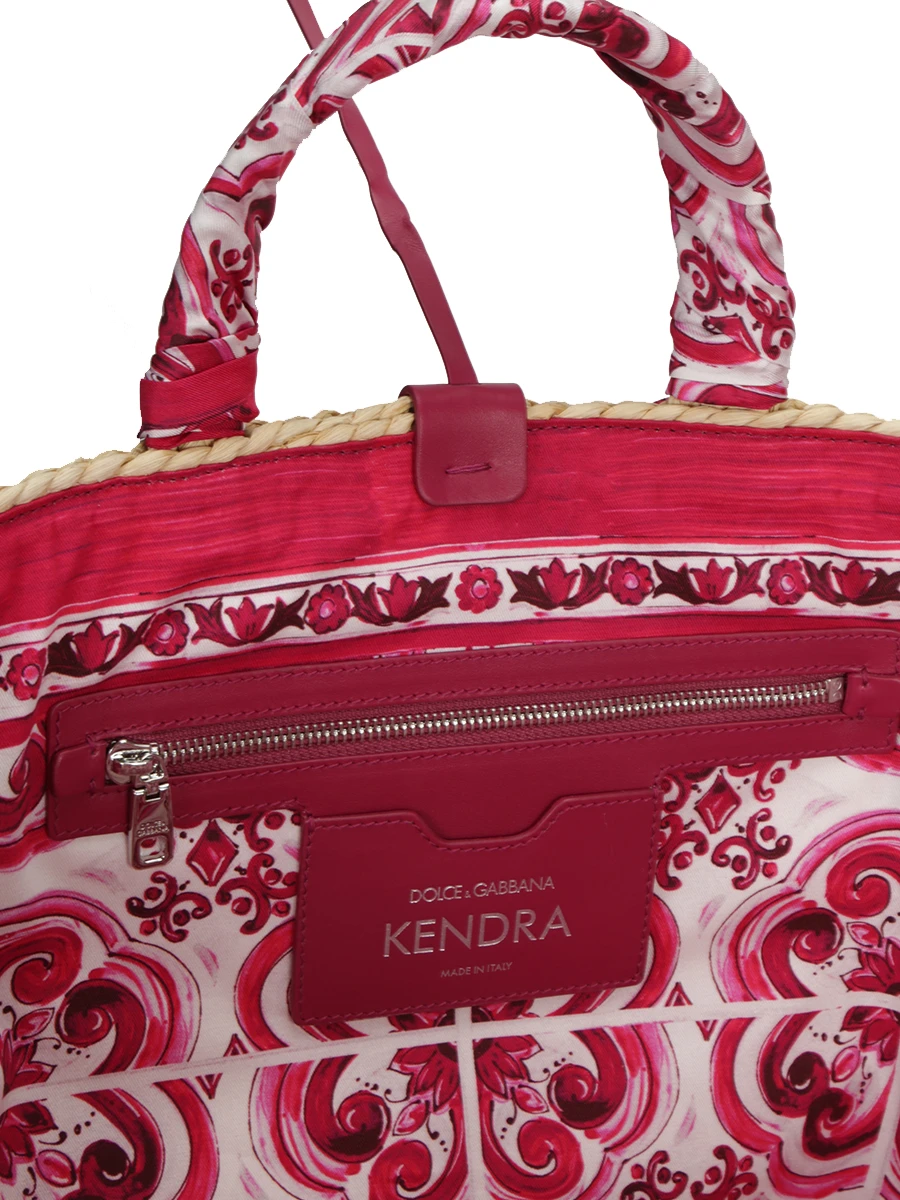 Сумка Kendra DOLCE & GABBANA BB7241 AN407 HE3OB Бежевый  Фото 4