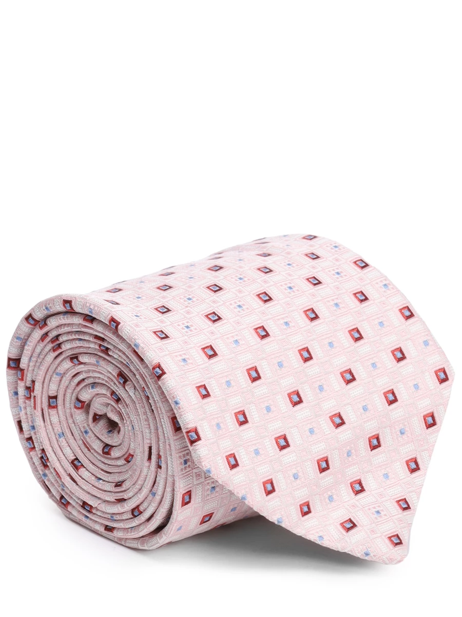 Галстук шелковый CANALI 001000 Розовый Розовый 