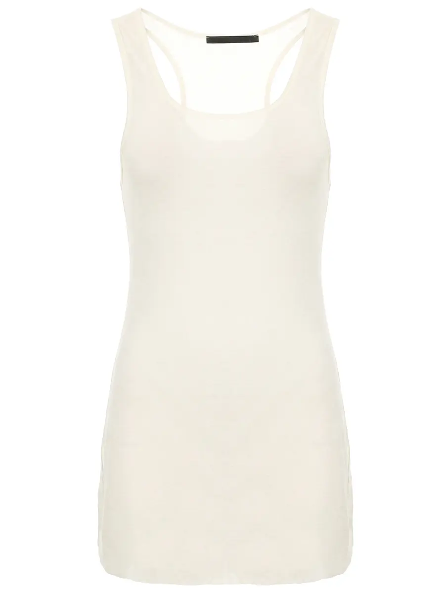 Топ шерстяной HAIDER ACKERMANN 113-2408-522-002/белый Белый 