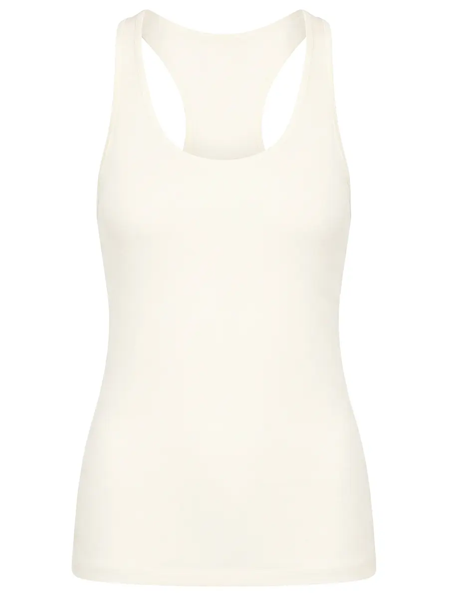 Майка из шерсти и кашемира HAIDER ACKERMANN 113-2408-522-097/белый Белый 