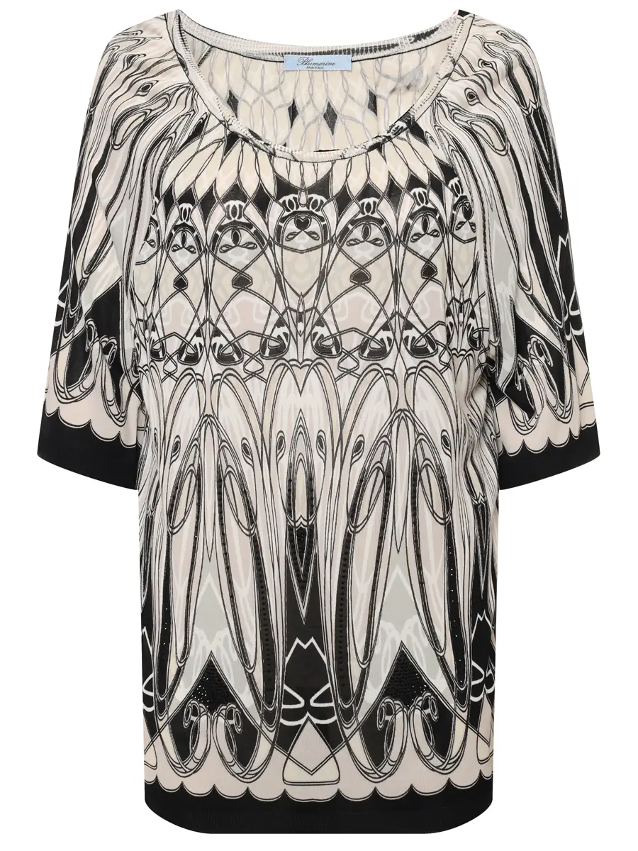 

Туника из вискозы, Белый, 1152