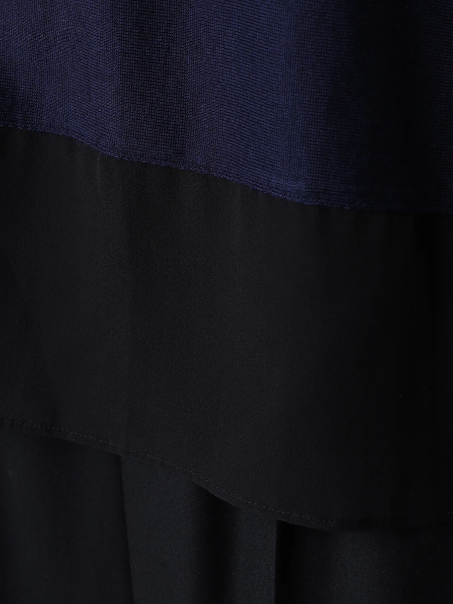 Блуза шелковая VIONNET 14015/2029/синий, размер 42 14015/2029/синий - фото 5